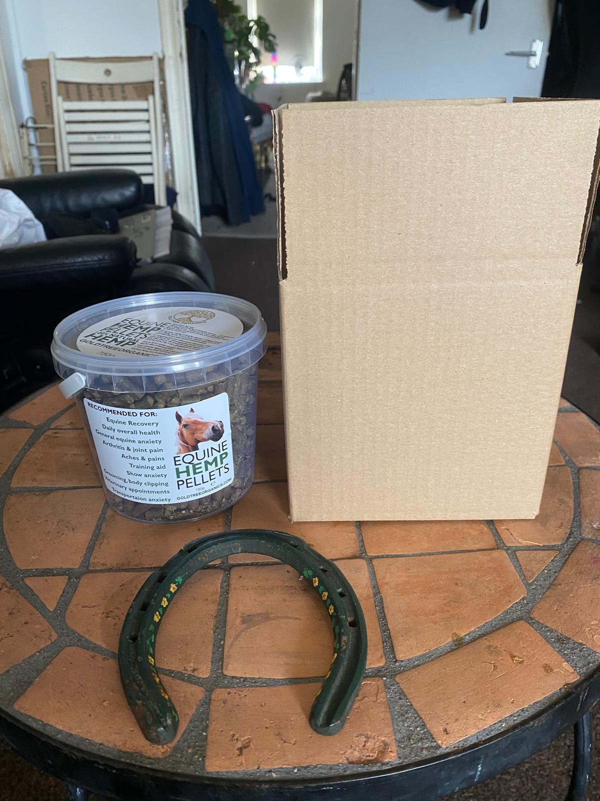 Equine Hemp Pellets Gold Tree Organics Premium Pellets High CBD