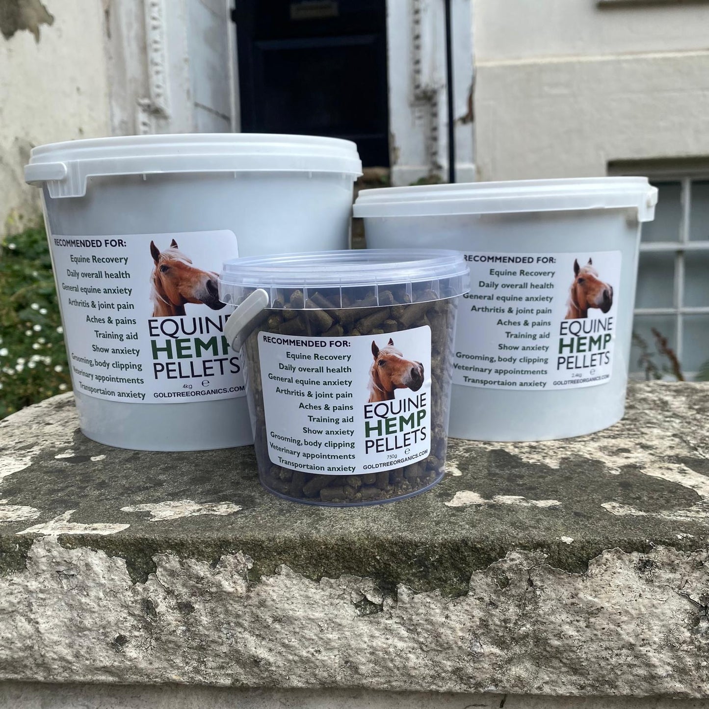 Equine Hemp Pellets Gold Tree Organics Premium Pellets High CBD