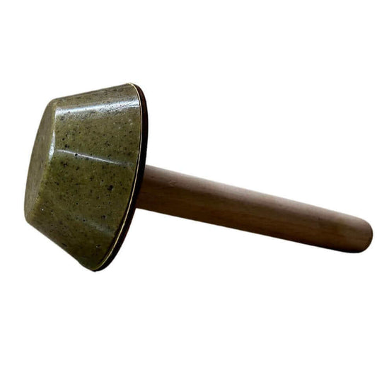 Gold Tree Organics Horse Lollypop natural green mineral lick on wooden handle for horse enrichment