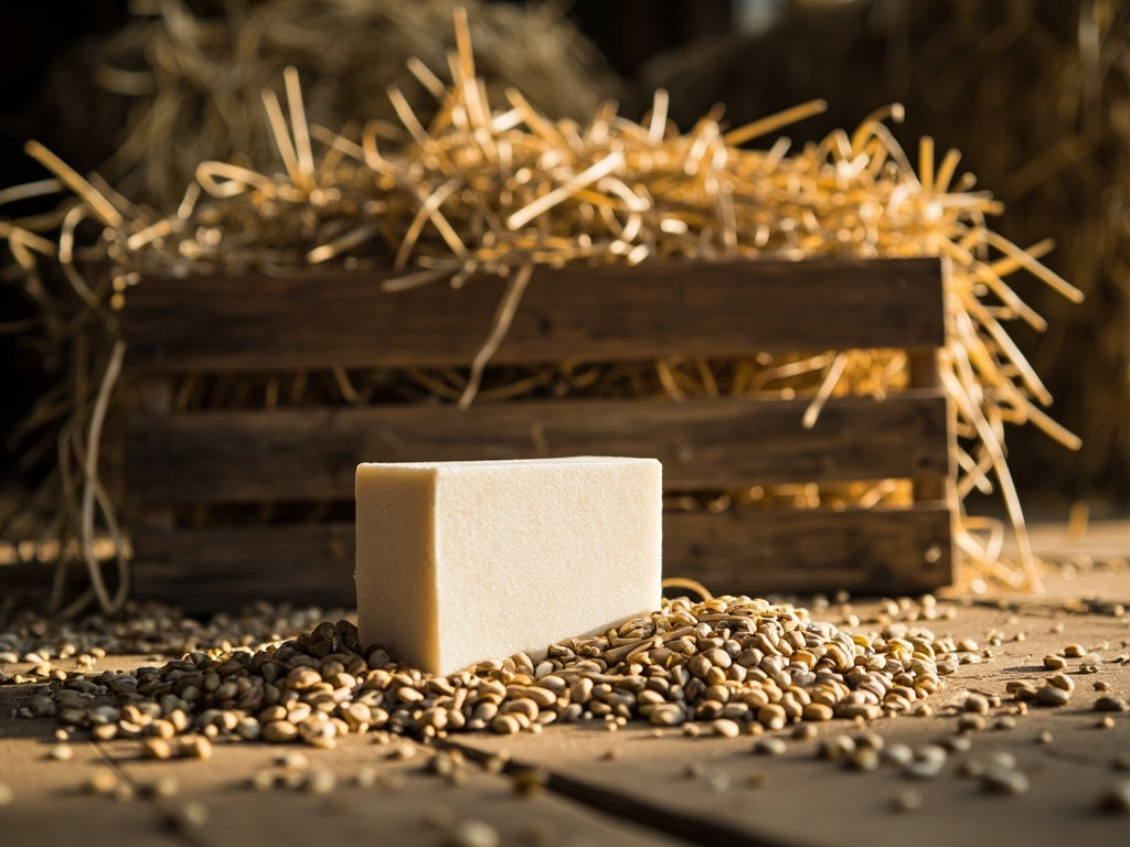 Hay crate and salt lick block for hemp pellets vs licks vs oils UK guide