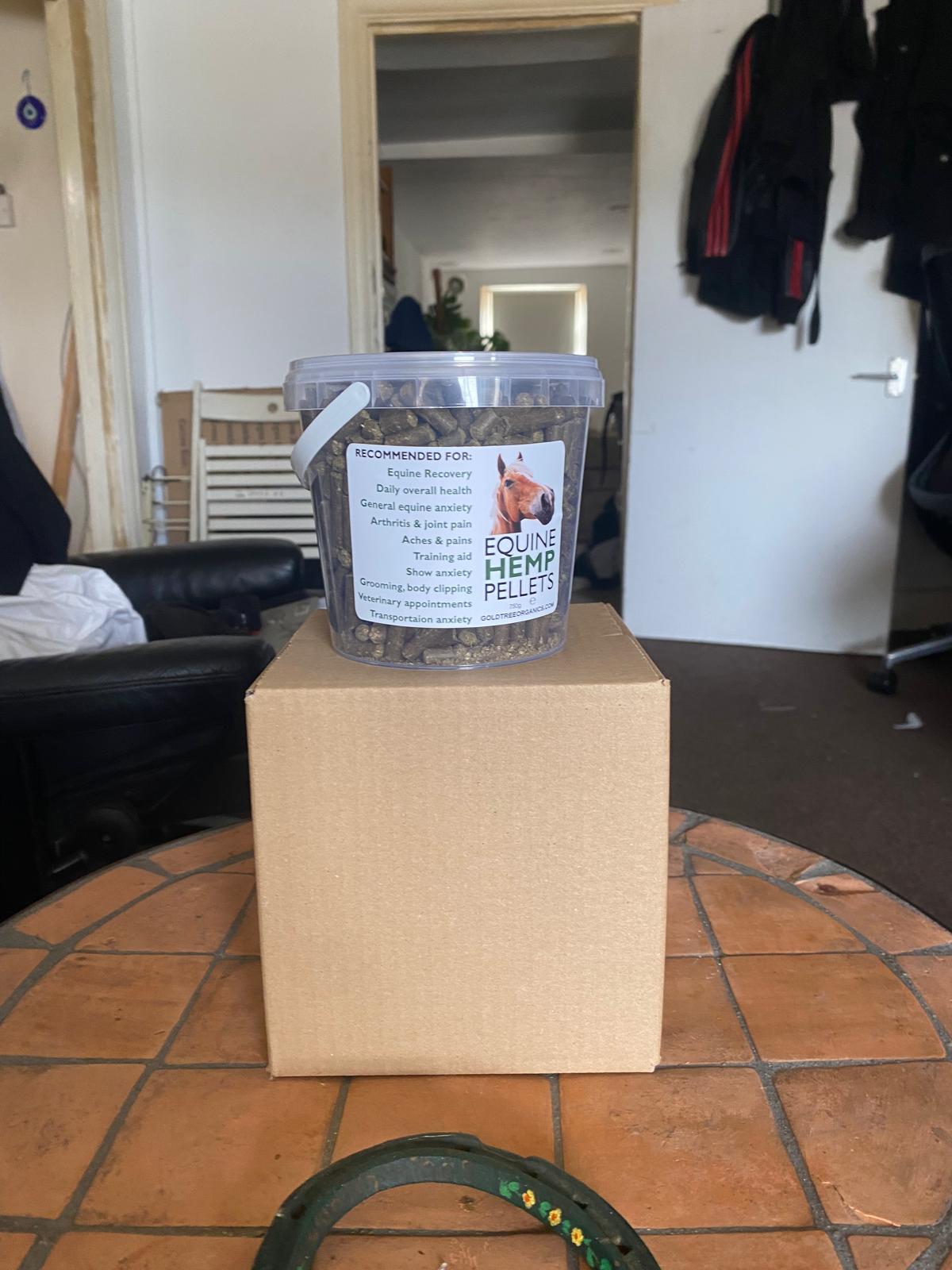 Equine Hemp Pellets Gold Tree Organics Premium Pellets High CBD