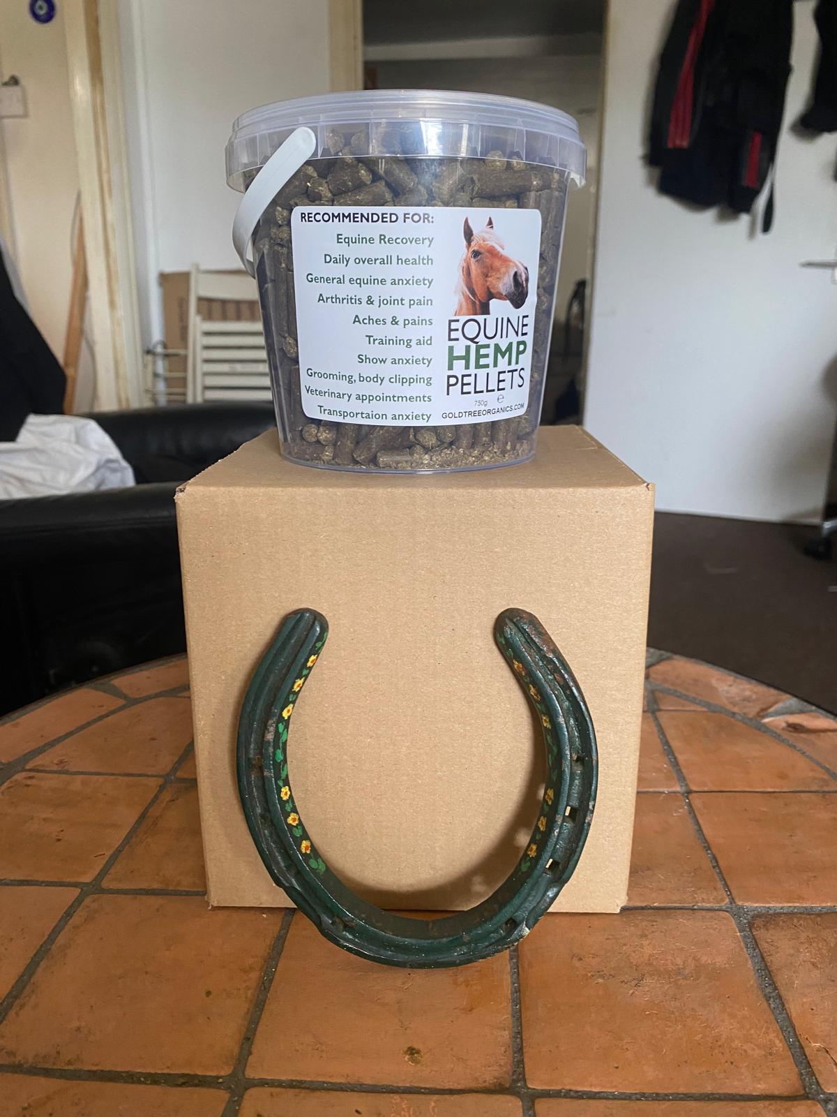 Equine Hemp Pellets Gold Tree Organics Premium Pellets High CBD