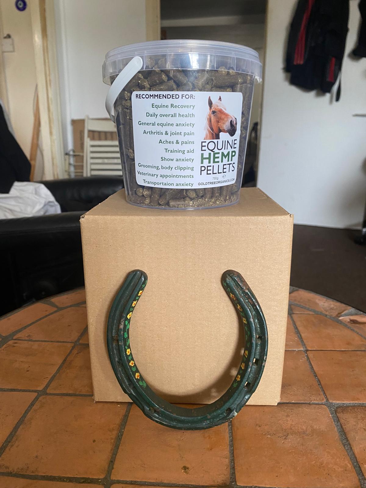 Equine Hemp Pellets Gold Tree Organics Premium Pellets High CBD
