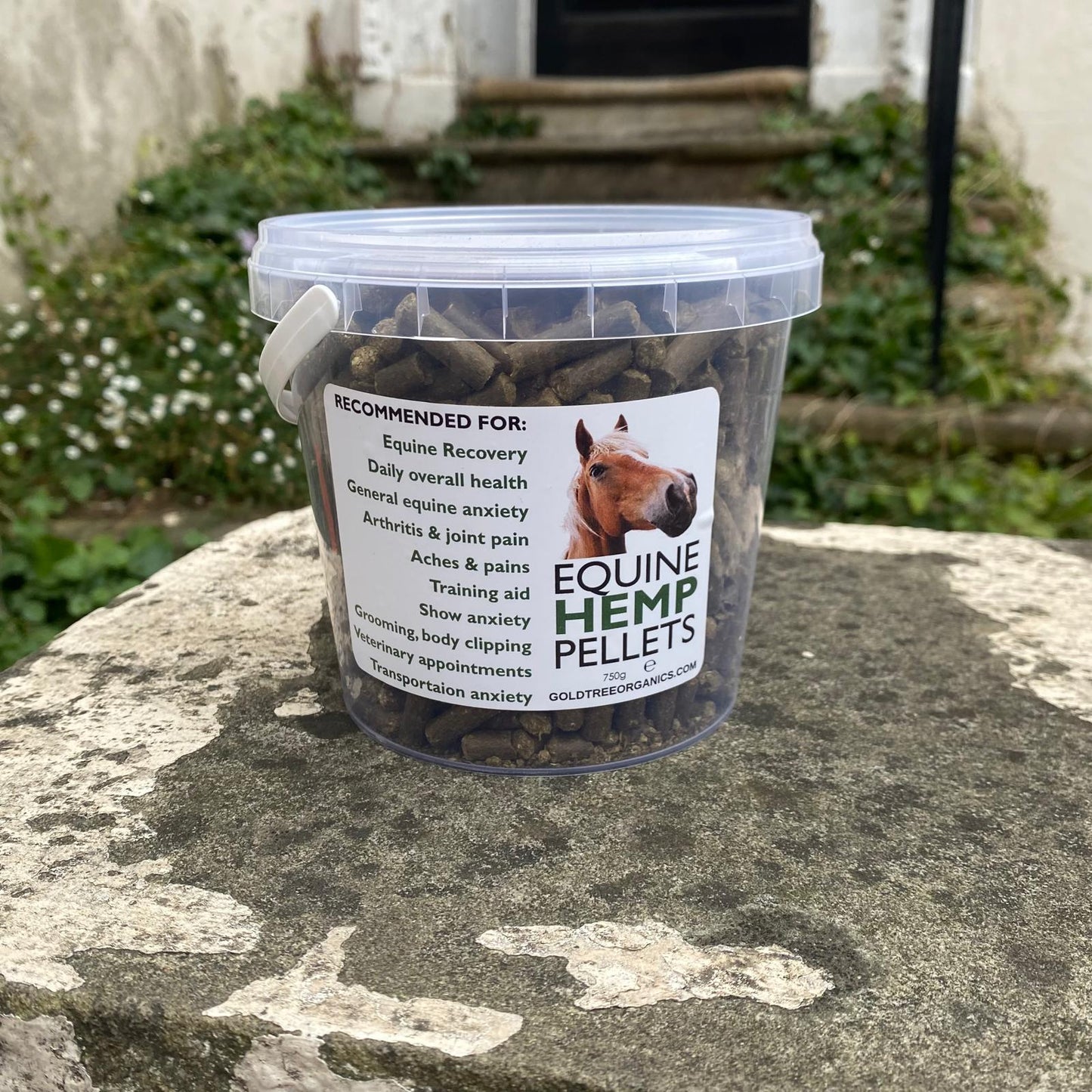 Equine Hemp Pellets Gold Tree Organics Premium Pellets High CBD