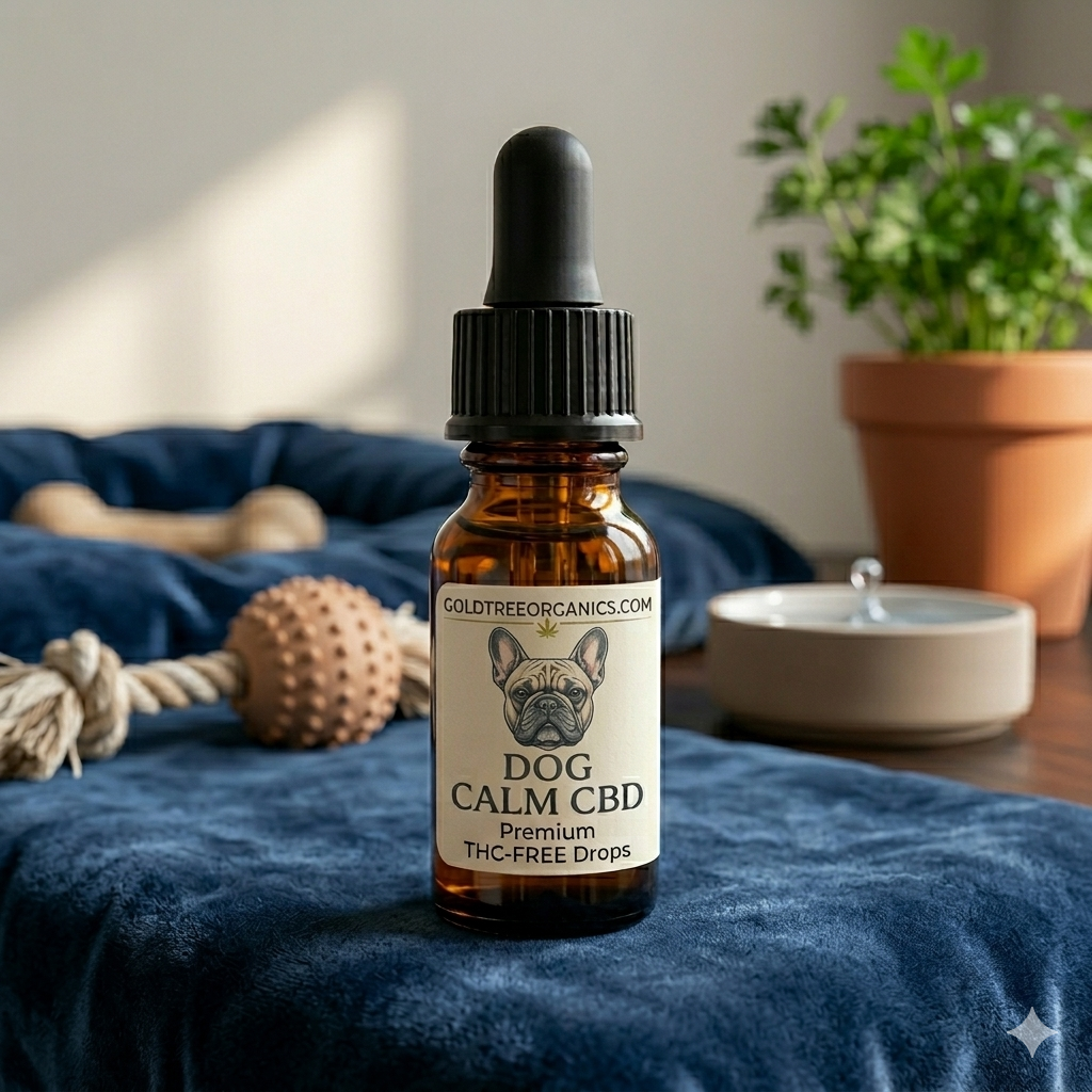 قطرات زيت CBD الممتازة لتهدئة الكلاب الخالية من THC، 10 مل